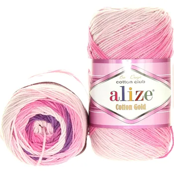 Příze Alize Cotton Gold Batik 3302
