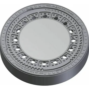 poklop Poklop šachtový CSBETON D400 BEGU v litinovo-betonovém rámu s odvětráním