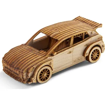 Hračka Dřevěný model Škoda Fabia RS Rally2