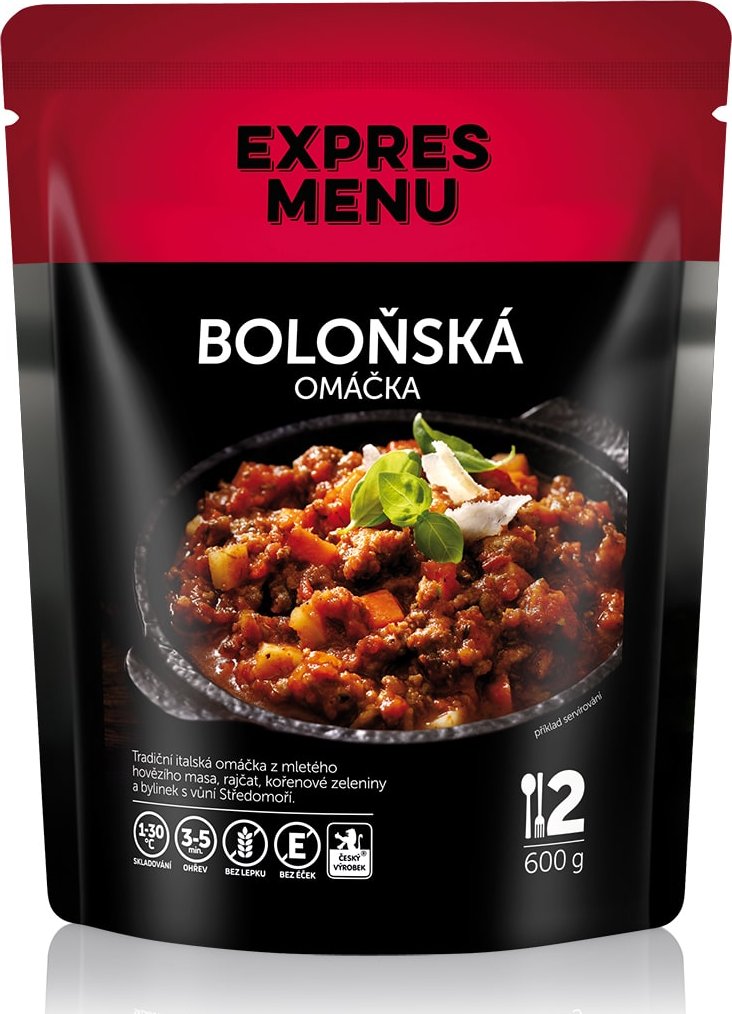 EXPRES MENU Boloňská omáčka 600g (2 porce) = Směs na špagety