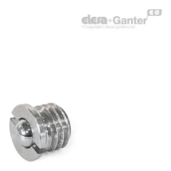 Nerezový dřez Odpružené šrouby Zajišťovací prvky GN 616.2-NI