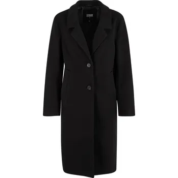 Dámský kabát Kabáty z Urban Classics - Ladies Basic Coat - Ženy - černá