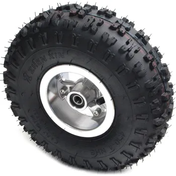 Dětská tříkolka Kompletní přední kolo pro dětskou čtyřkolku 4.10x4