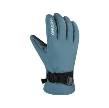 Rukavice Husky Elix turquoise L; Modrá rukavice + DÁREK DLE VÝBĚRU!