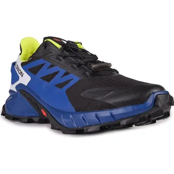 Pánská treková obuv Salomon Supercross 4 GTX M L47832000 - black/surf the web/safety yellow 44 2/3