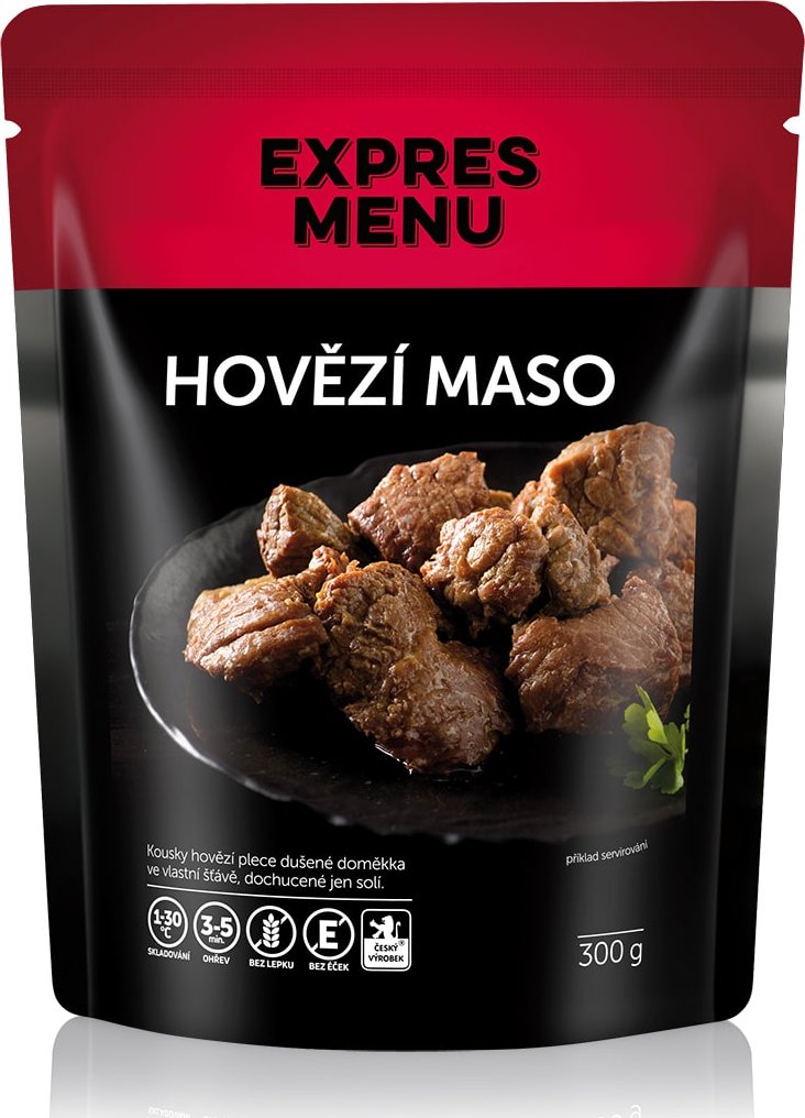 EXPRES MENU Hovězí maso 300g (3 porce)