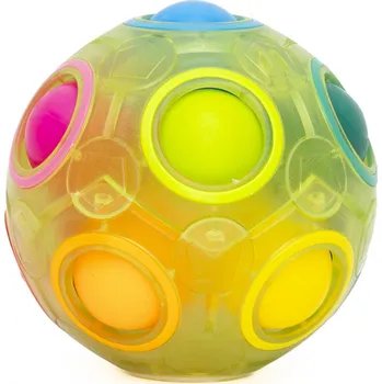 Hlavolam Rainbow Ball 12 QiYi Luminiscenční zelená