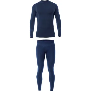 Iron-ic Dětská termo souprava, triko s dlouhým rukávem a legíny Barva: Blue, Velikost: 5/6