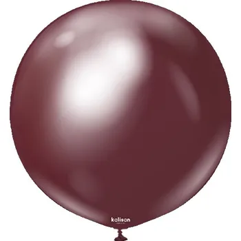 Balónek Balonek chromový vínový, Mirror Burgundy 45 cm/18"