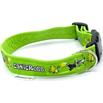 Obojek pro psa Pamlskový Ráj Obojek pro psa - canicross Barva: zelená