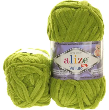 Galanterie Alize Velluto 11 pistáciová