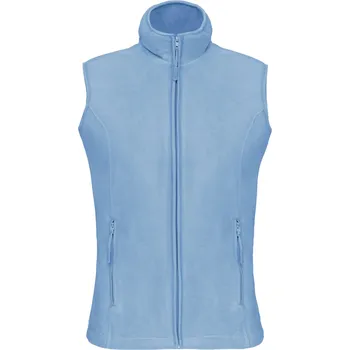 Dámská vesta Dámská fleecová vesta MELODIE, Kariban Barva: 15-nebesky modrá, Velikost: 3XL