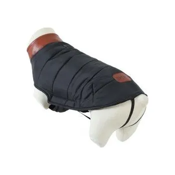 Obleček pro psa Obleček prošívaná bunda pro psy LONDON černá 55cm Zolu