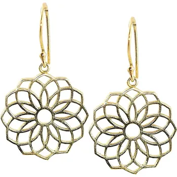 Náušnice Himalife Nádherné náušnice Květ života 2