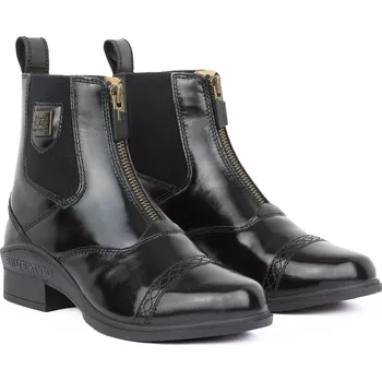 Jezdecká obuv B Vertigo Dámské kožené jezdecké boty Saturn Barva: Černá, Velikost: 39