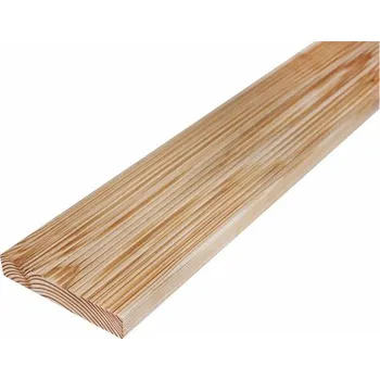 Terasové prkno Terasová prkna Slezský Modřín 24x136x5000 mm - Jemná/jemná drážka