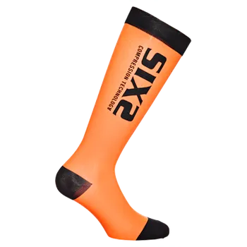 Moto obuv ONEAL SIXS RS kompresní podkolenky černá/oranžová, černá/oranžová Barva: černá/oranžová, Velikost: S