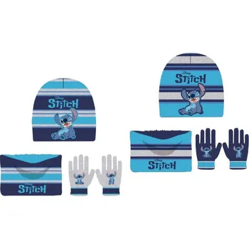 Nákrčník NÁKRČNÍK, RUKAVICE, ČEPICE LILO AND STITCH 2250