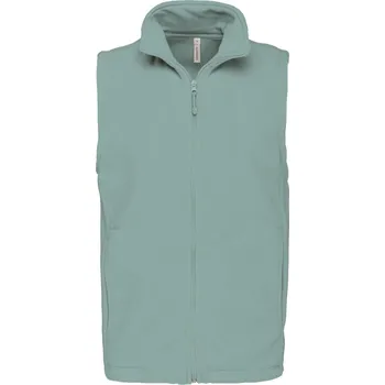 Pánská vesta Pánská fleecová vesta LUCA, Kariban Barva: 95-mátová, Velikost: 3XL