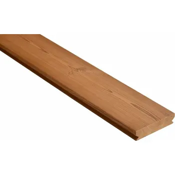 Terasové prkno Terasová prkna Thermo Borovice 26x117x4500 mm - Hladká/hladká CLIP profil