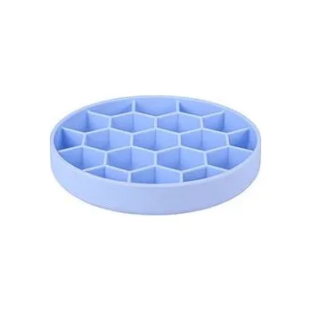 Miska pro psa Miska Slow Feeder SILICONE modrá L Zolux