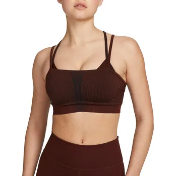 Souprava dámského spodního prádla Podprsenka Nike Yoga Dri-FIT ADV Indy dm0549-217 Velikost M