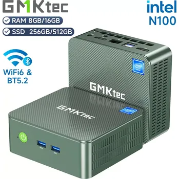 Stolní počítač GMKtec G3 Mini PC 8 GB 256 GB Proxmox