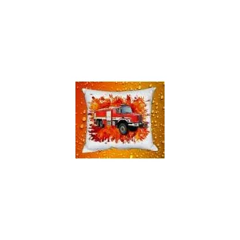 Povlak na polštářek Povlak na polštářek s Hasičským autem Mercedes-Benz Zetros…