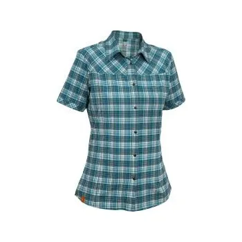 Dámská košile WARMPEACE BURRY LADY blue XS; Modrá košile + DÁREK DLE VÝBĚRU!