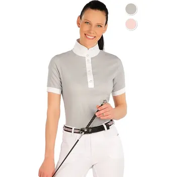 Pánské tričko Litex Triko dámské s krátkým rukávem Barva: Šedá, Velikost: M