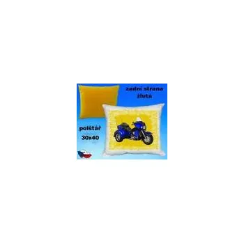 Dekorativní polštářek polštářek s motorkou Harley Davidson XIX.