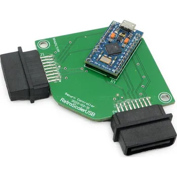 Joystick SINTECH© Premium RetroScalerUSB - USB adapter pro DB9 joysticky včetně USB kabelu Design: Saturn