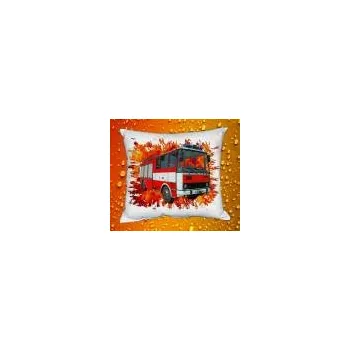 Povlak na dekorativní polštářek Povlak na polštářek s Hasičským autem Liaz 110