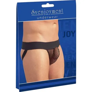 Pánské erotické prádlo Pánské síťované slipy Herren Netz - Jock - S