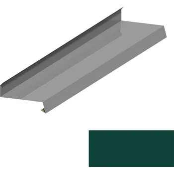 Oplechování římsy RS200A SP 25 RAL 6005 zelená