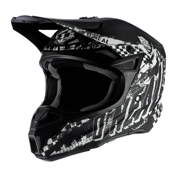 Helma na motorku ONEAL Přilba O´Neal 5Series RIDER ABS černá/bílá Barva: černá/bílá, Velikost: L