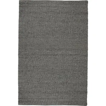 Koberec Tmavě šedý vlněný koberec ROWICO DONEGAL 200 x 290 cm
