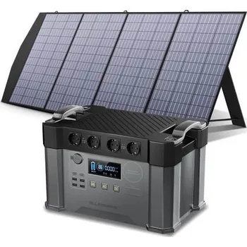 Elektrocentrála Přenosný solární generátor 2kW/ 200W