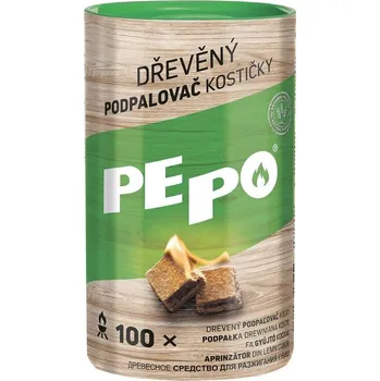 Podpalovač Pe-po Podpalovač kostičky dřevěné (100ks)