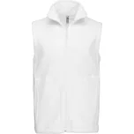 Pánská fleecová vesta LUCA, Kariban Barva: 00-Bílá, Velikost: XL