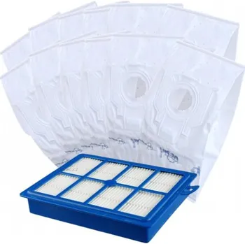 Sáček do vysavače Sáčky a HEPA filtr pro ELECTROLUX E203B SBag značení kompatibilní textilní 12+1ks