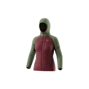 Dámská casual bunda Dynafit RADICAL DWN RDS W HOOD JKT sage 34; Červená bunda + DÁREK DLE VÝBĚRU!