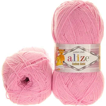 Příze Alize Cotton Gold baby růžová 518