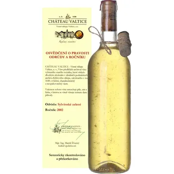 Víno Archivní víno 2002 Château Valtice Sylvánské zelené 0,75 l