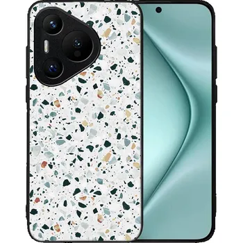 Pouzdro na tablet VSECHNONAMOBIL 95946 MY ART Ochranný kryt pro Huawei Pura 70 Pro GREY TERRAZZO (163)