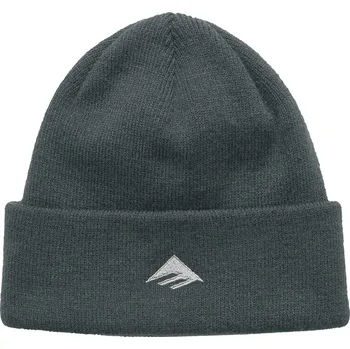 Čepice emerica Kulich triangle beanie green/white