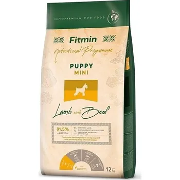 Krmivo pro psa Fitmin dog mini puppy lamb beef 12 kg + Dárek k objednávce Varianta granulí: 2x 12kg + Dáreček k objednávce