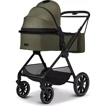 Kočárek MOON kombinovaný kočárek Clicc Moss Green Melange
