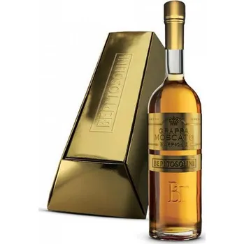 Rum Bepi Tosolini Grappa Moscato Gold 40 % vol. 0,5 l ve zlatém dárkovém balení