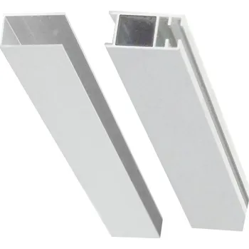 Mereo CK10403Z, pro sklo 8 mm, výška 2 m, chrom ALU Sada fixačního a bočního profilu pro CK10303Z,